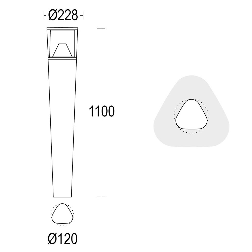 Tret Ghidini Tret .05 Темно-Cерый (Матовый)  - Вид №1