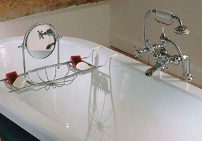 Gentry Home Bexley Cast iron bathtubs with feet Хром GH100510  - Вид №1