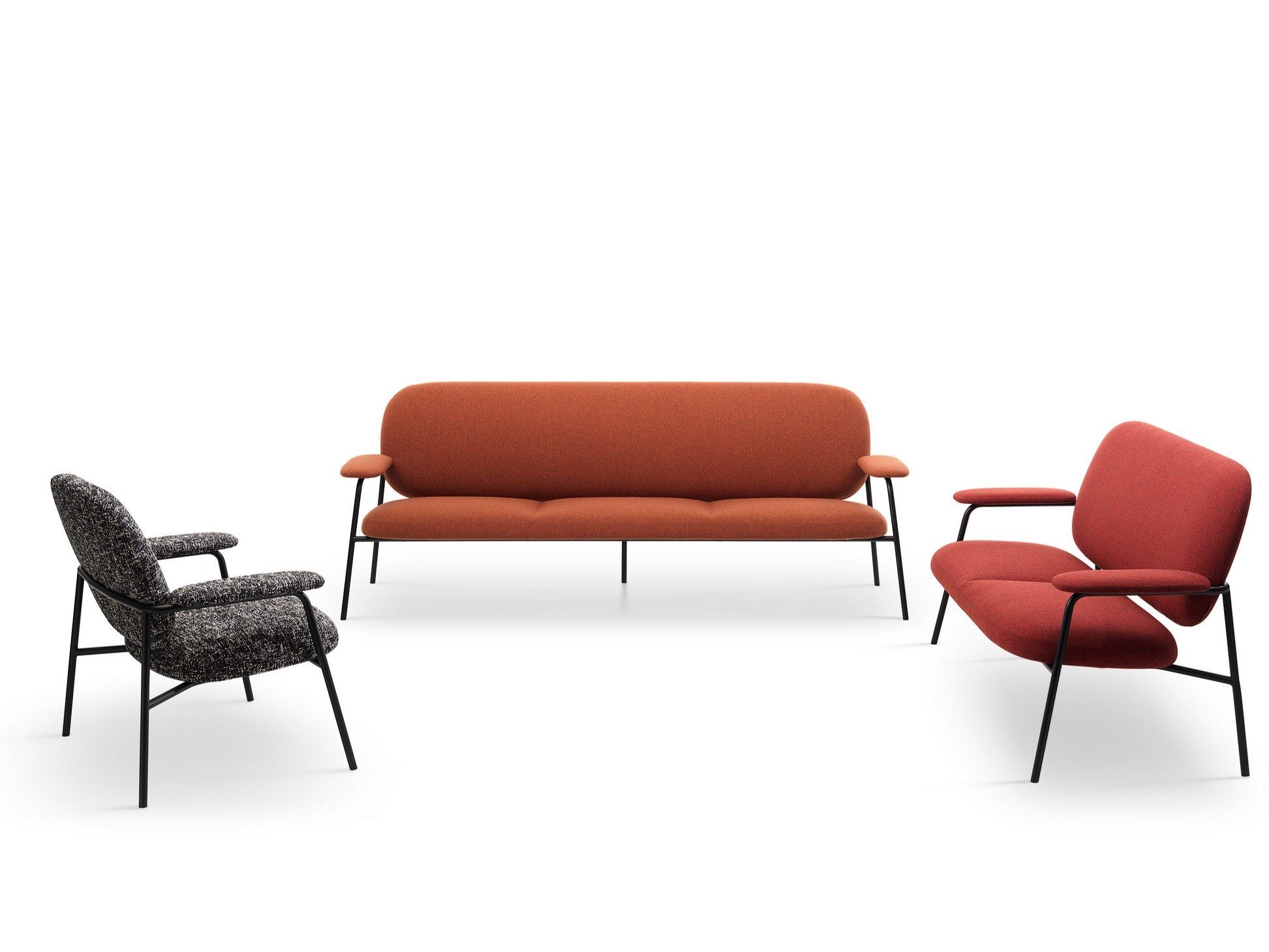 3-местный тканевый диван Saba Italia Philo ARCH-00017687