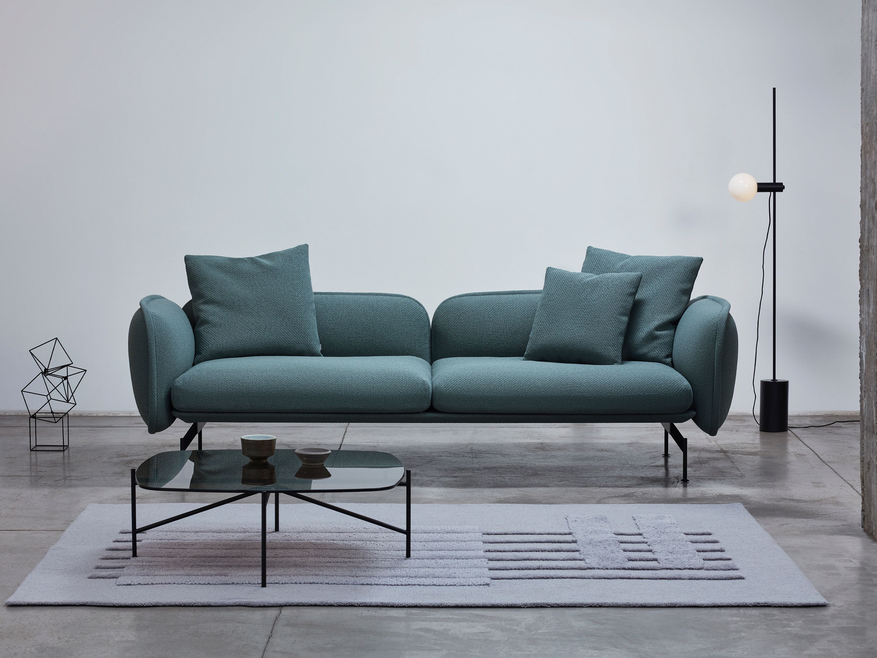 3-местный съемный тканевый диван prostoria Echo ARCH-00142466 - Вид №2