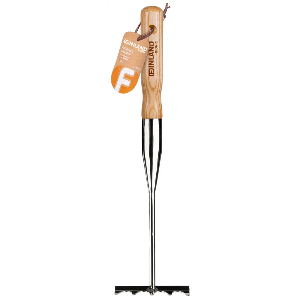 Грабли веерные FINLAND 1848 с 5 зубьями и мотыгой 82693789 STLM-0034268 - Вид №2