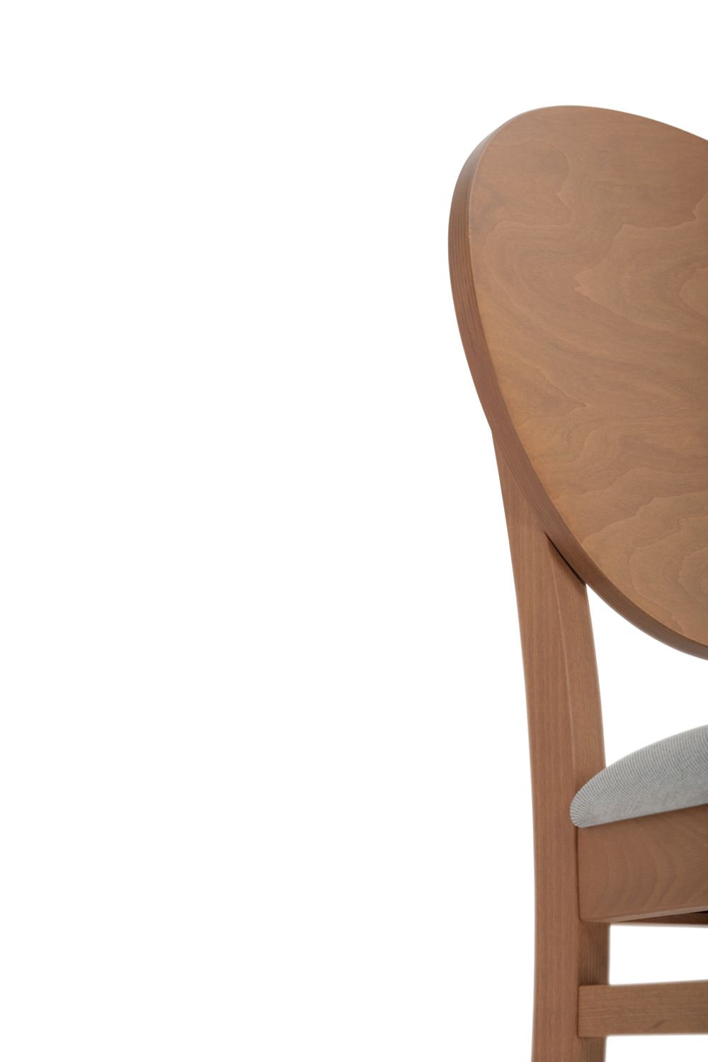 Кресло-медальон из бука с мягким сиденьем Palma ARCH-00123938 - Вид №9