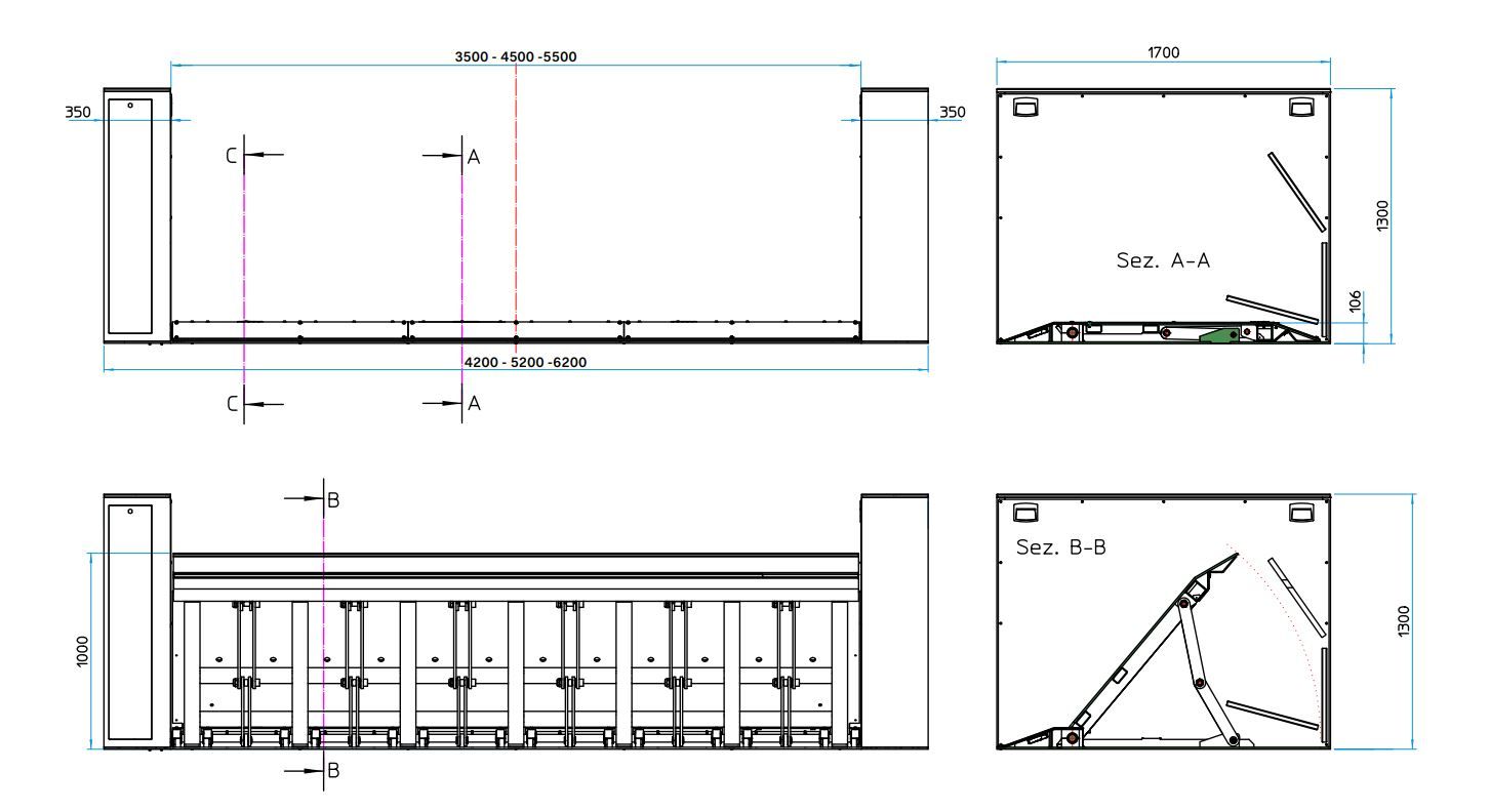 Гидравлический автоматический дорожный блокатор Pilomat ROAD BLOCKER SURFACE ARCH-00120710 - Вид №3