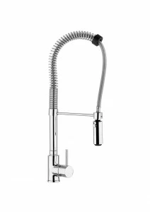 Латунь. 232/2. Miscelatore Cucina Con Mol Quadrodesign