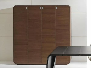 IFT Высокий офисный ящик для хранения из шпона с замком Sestante