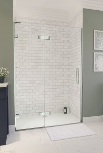 Дверь в нишу GHA1075H L или R Merlyn Arysto Хромированный