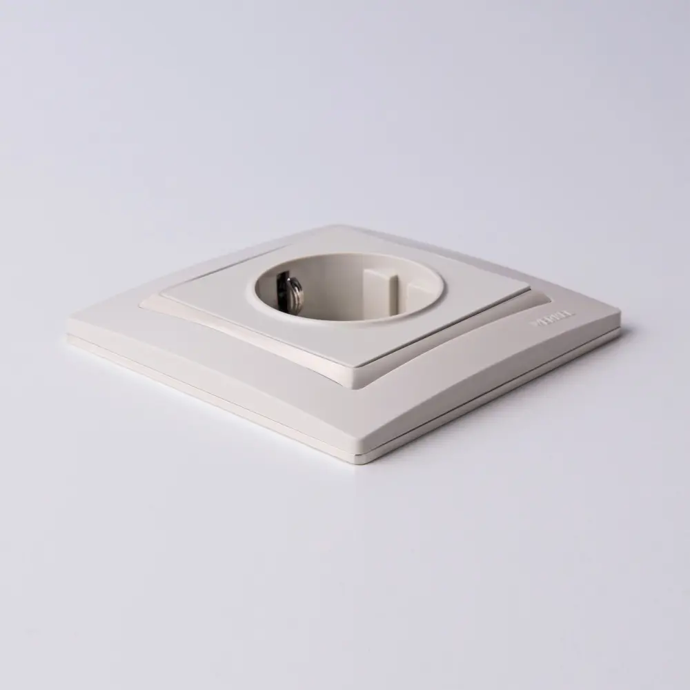 Рамка для розетки Werkel Snabb Basic 1 пост цвет слоновая кость STLM-2051283 - Вид №1