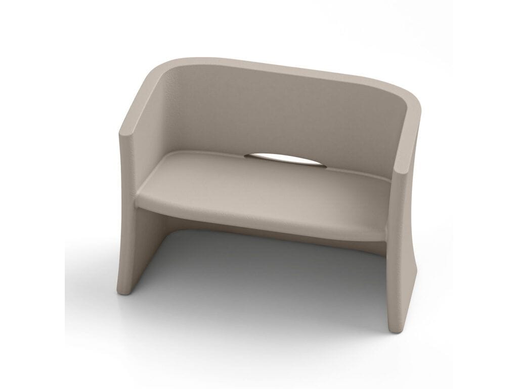 2-местный полиэтиленовый садовый диван Lyxo Design Breeze ARCH-00086707 - Вид №1