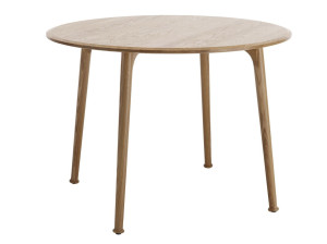 Круглый стол из массива дерева