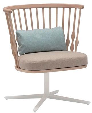 Andreu World Кресло из бука с 4 спицами Nub Bu1445 - Вид №7