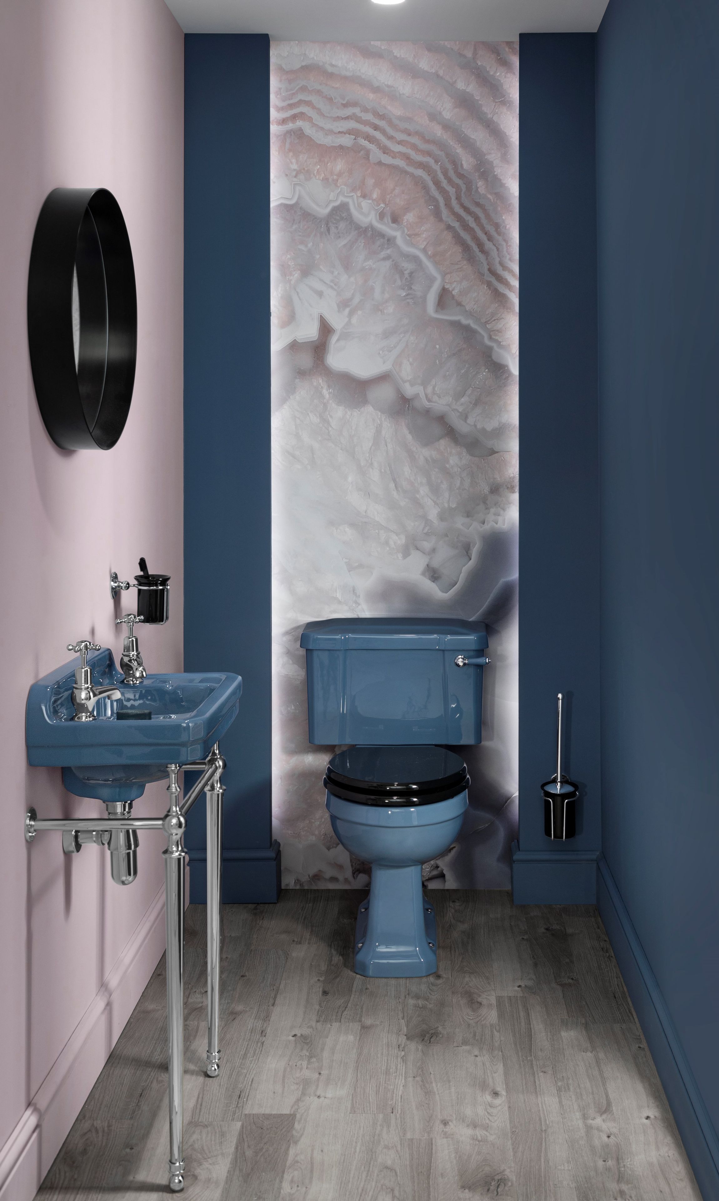 Прямоугольная ручная мойка с переливом в витрине Burlington Bespoke ARCH-00130662 - Вид №2