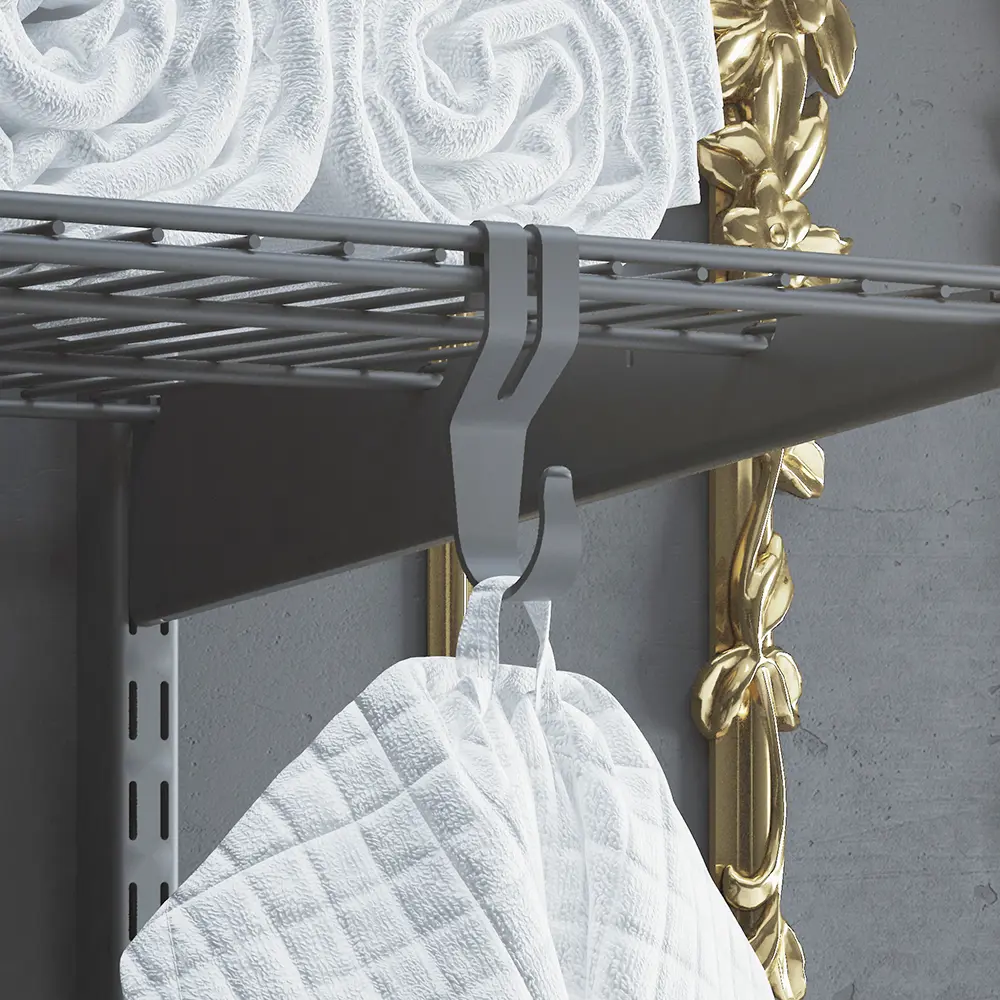 Крючок Larvij для гардеробной системы - держатель штанги и аксессуаров 89370214 STLM-1098853 - Вид №1