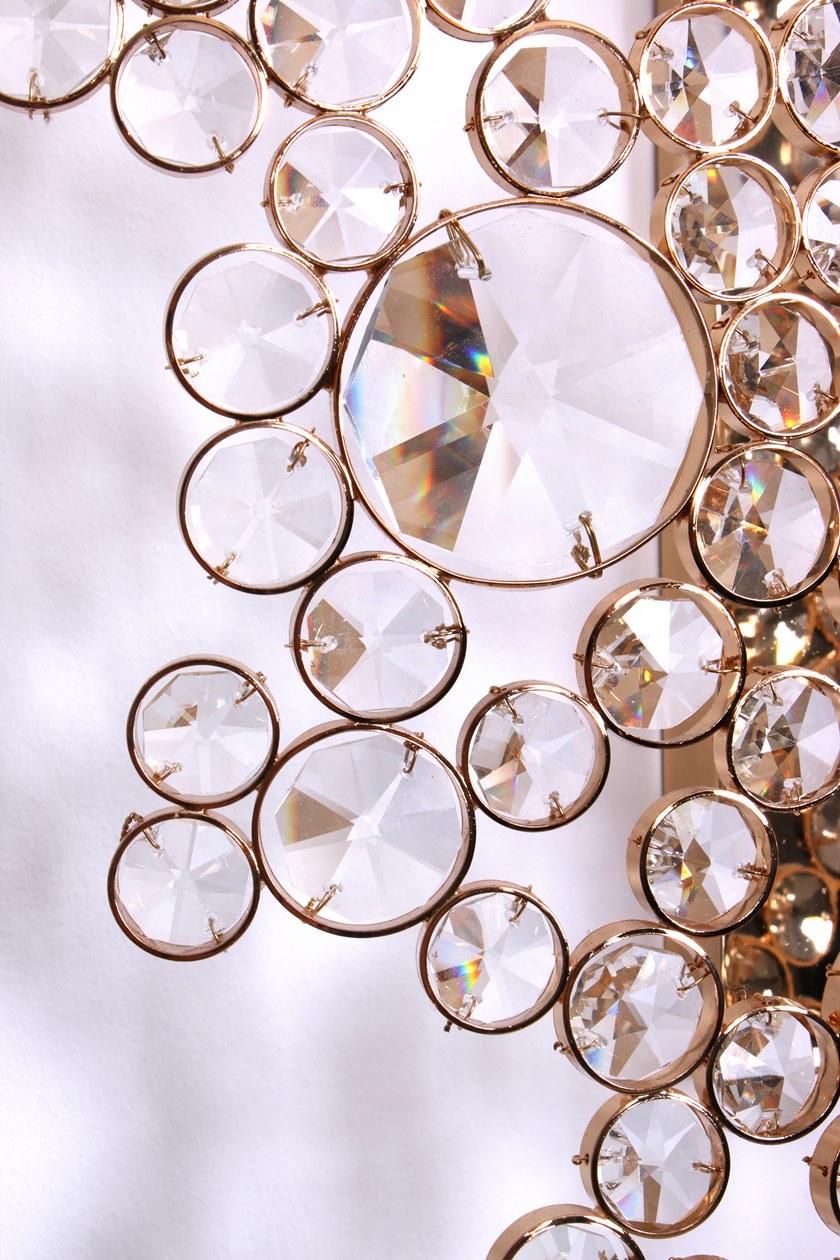 KOKET Бра из латуни с прямым и отраженным светом Eternity sun-id-1444885 - Вид №5