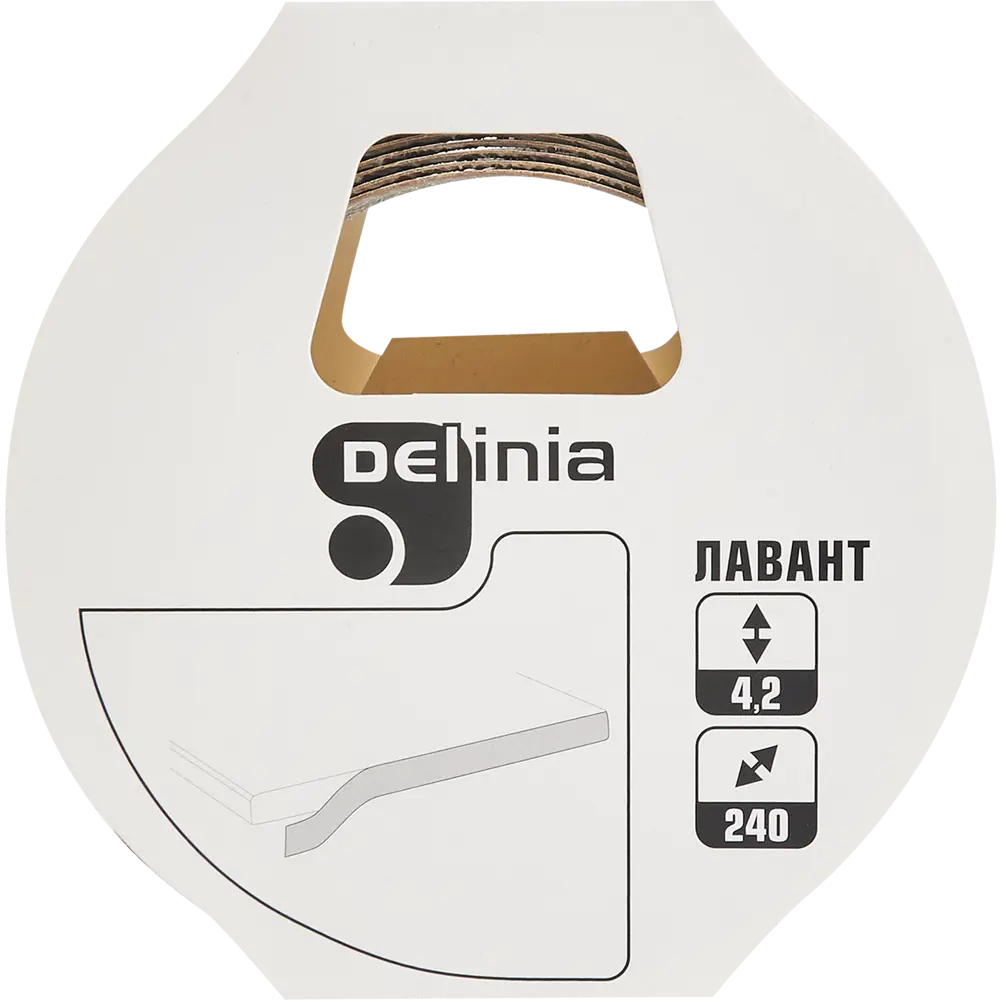 Кромка с клеем для столешницы Delinia серия Лавант 240x4.2 см STLM-2197810 - Вид №4