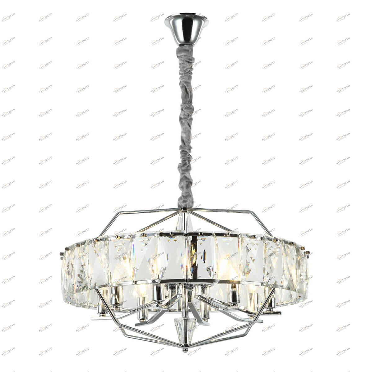 Подвесная люстра Stilfort Avenue 2090/09/08C STILFORT ДИЗАЙНЕРСКИЕ, AVENUE 00-3888485 Прозрачный;хром 