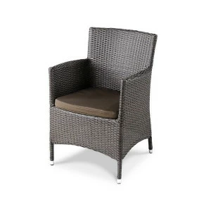 Кресло из искусственного ротанга Brown AFINA  130583 Коричневый