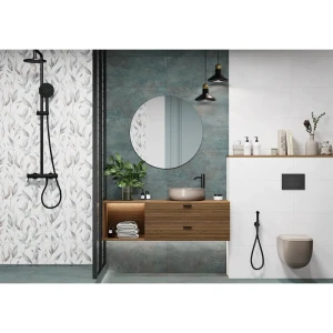 Настенная плитка Alma Ceramica Smeraldo 67 30x60 см 1.98 м² матовая цвет изумрудный 89457763 STLM-2163803