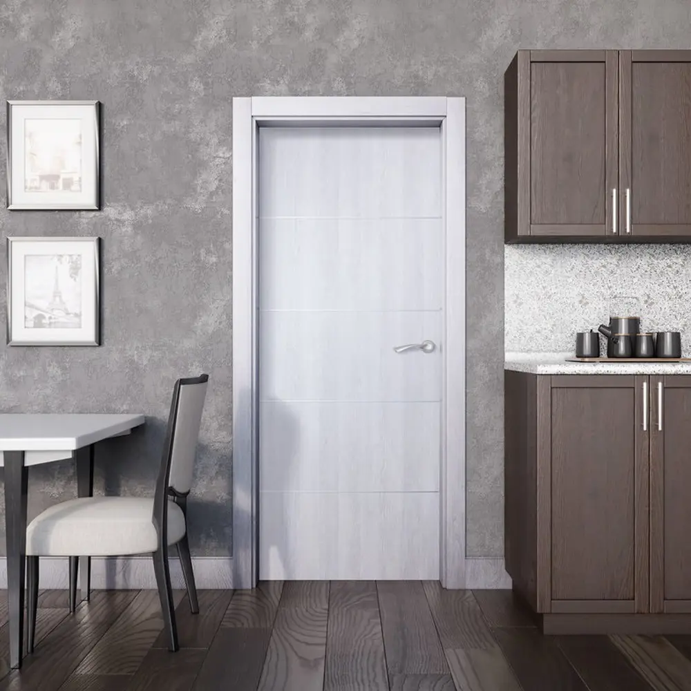 Дверь межкомнатная глухая Artens Нолан 90X200 см цвет дуб бьянко STLM-2211498 - Вид №4