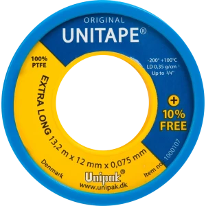 Лента-фум UNITAPE LD 12мм х 0,075мм, 13,2 м 82992801 STLM-2137401