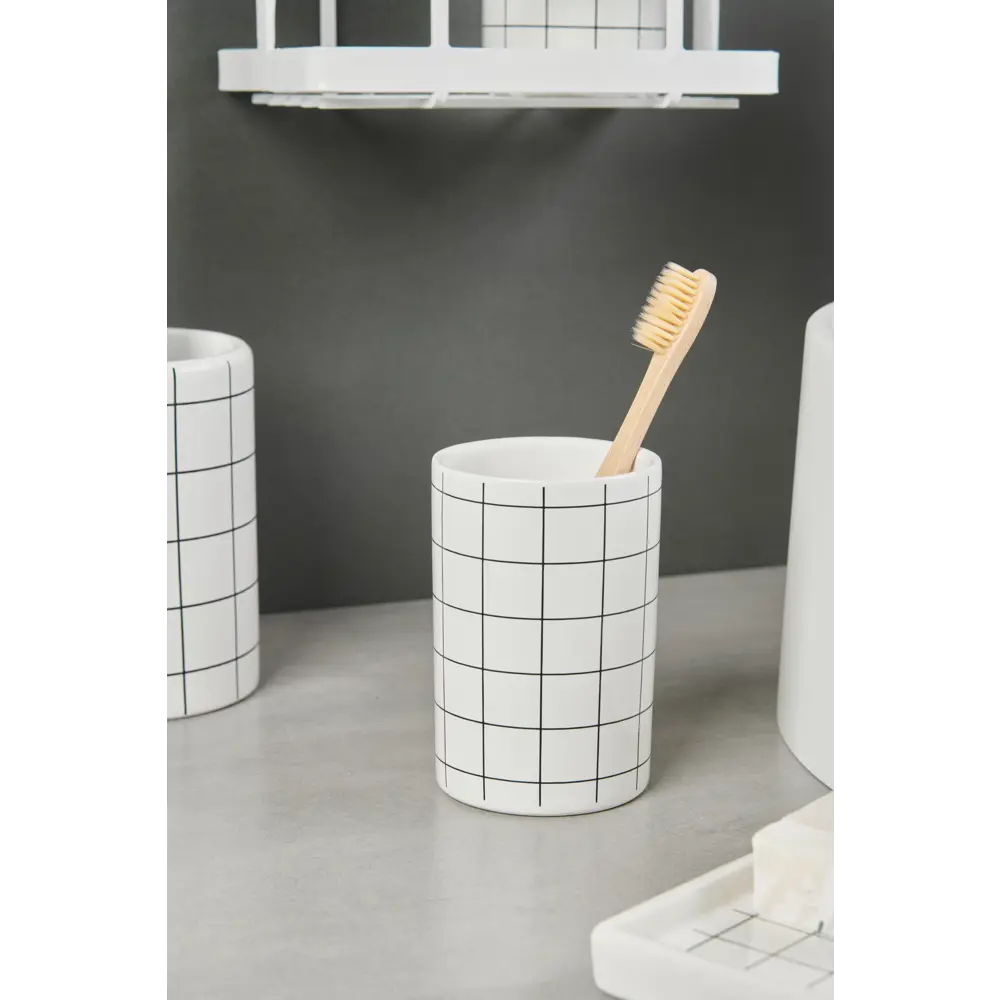 VIDAGE La Scuola — керамический стакан для зубных щёток в стиле неоклассика 82403488 STLM-0026678