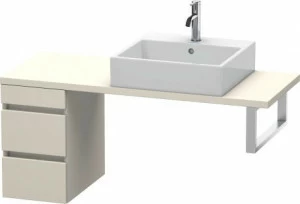 DS532509191 Шкафчик для компактной консоли DuraStyle #DS5325 300 x 478 мм Серо-коричневый декор