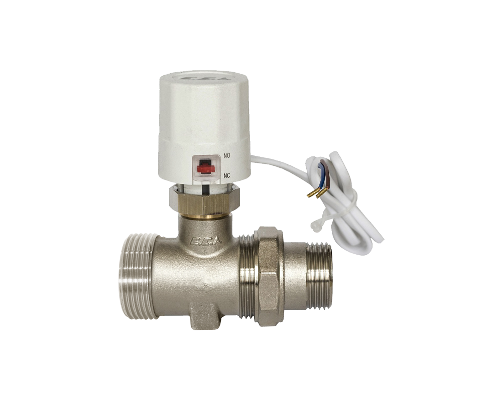 602120804  2-ходовой клапан с приводом 1 дюйм - внешний винт x штуцер Eca  - Вид №1