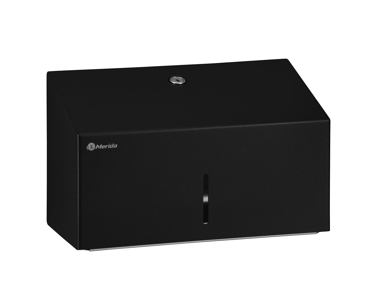 ASC201 Контейнер для бумажных полотенец STELLA BLACK LINE MINI, черный Merida 