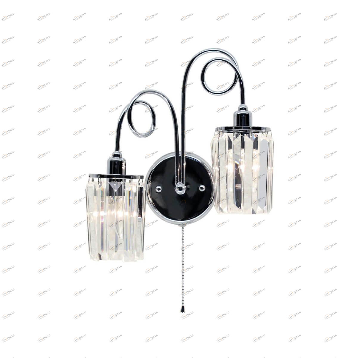 Бра настенное хром Citilux "Синди" CL330321 CITILUX СИНДИ ХРОМ 00-3931053 Хром 