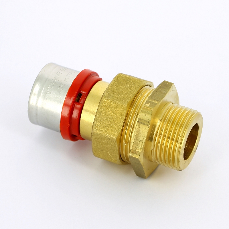 Муфта пресс-В Tiemme 40х1"1/2 с накид.гайкой 1650239 - Вид №1