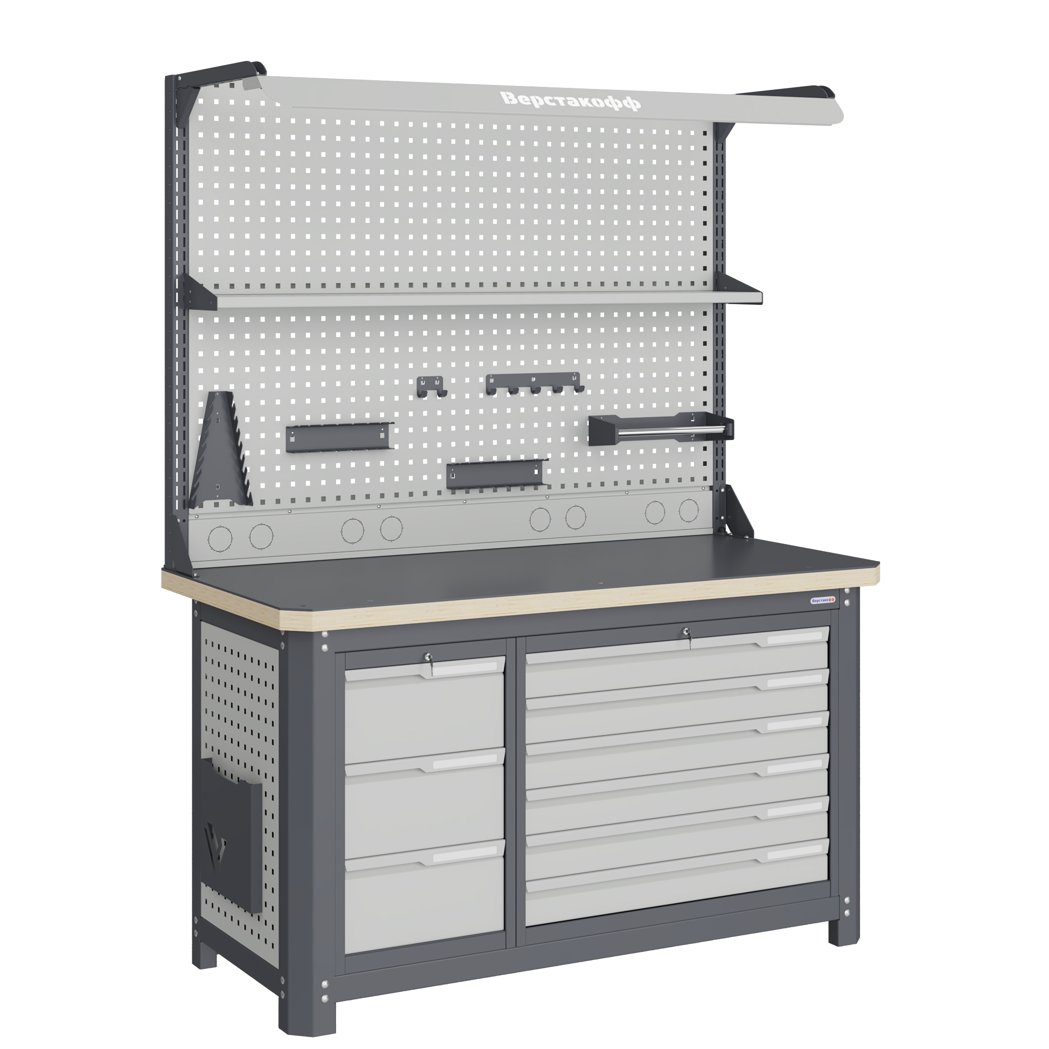 Рабочее место MCN 1552.S3L6-2FR Верстакофф 111149