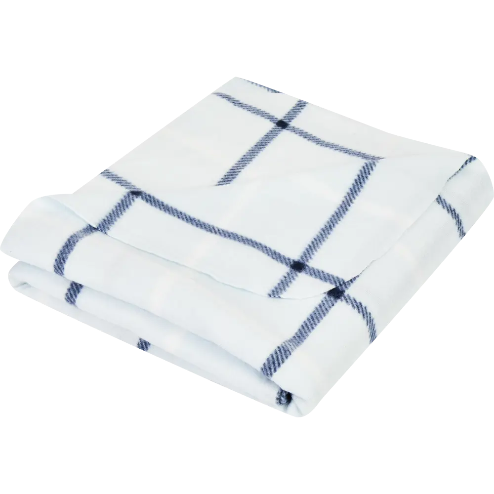 Плед Tummel 130x170 см флис цвет голубой Ardenza STLM-2184441