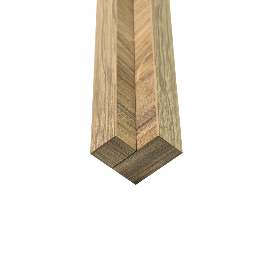 Угол для кухонного шкафа Токио 4x40-77 см KONSENSA ЛДСП цвет коричневый Токио темное дерево STLM-2053458 - Вид №2