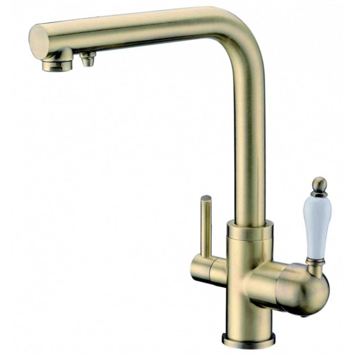 Zorg ZR 313 YF-50 Br Смеситель для кухни Zorg 305х265 мм  - Вид №1
