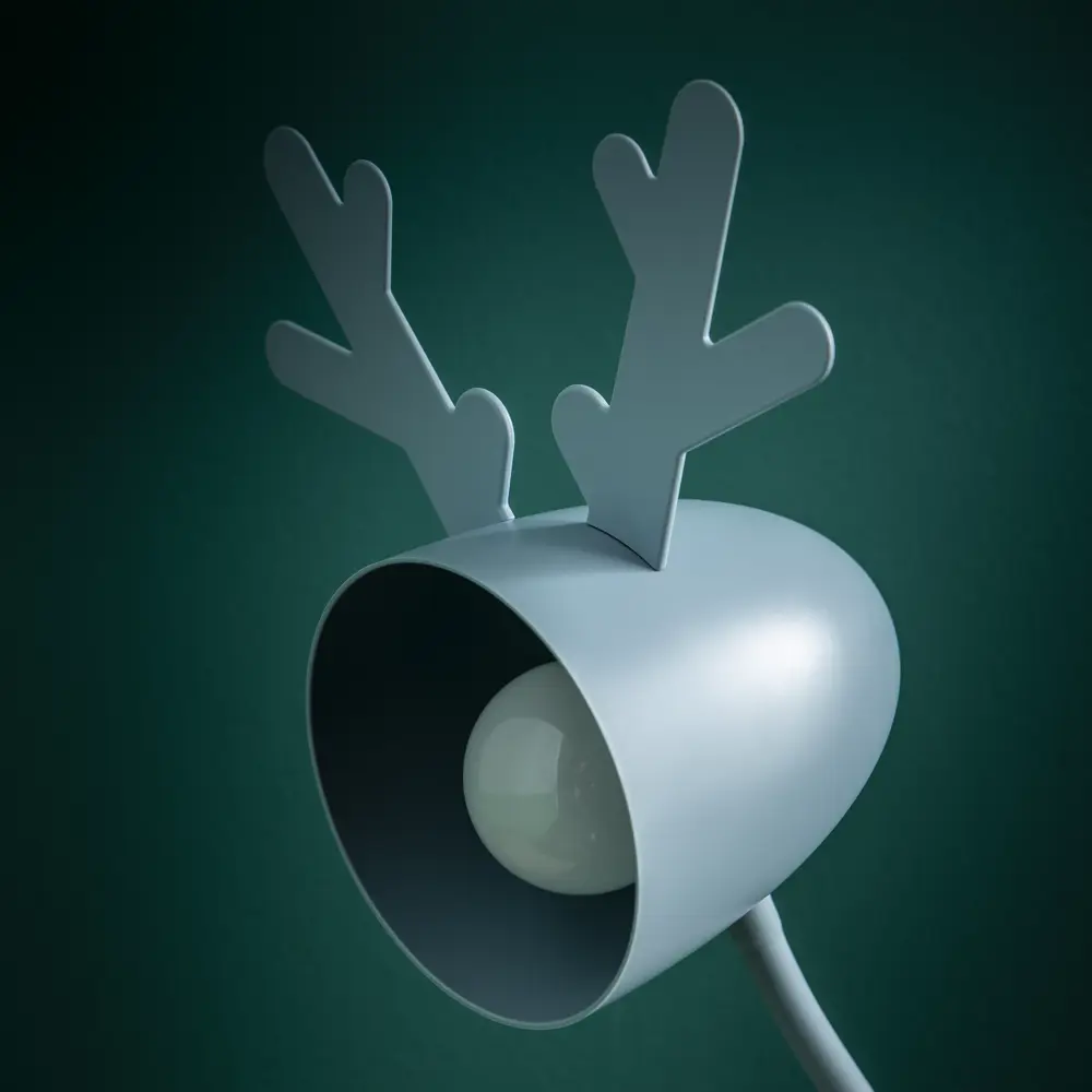 Настольная лампа рабочая KREAFORTA «Pina» цвет голубой STLM-2210792 - Вид №7