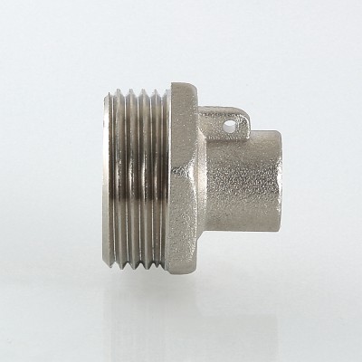 VTr.424.N.M004 Переходник для подключения датчика температуры Valtec M10 х 1/2"  - Вид №8