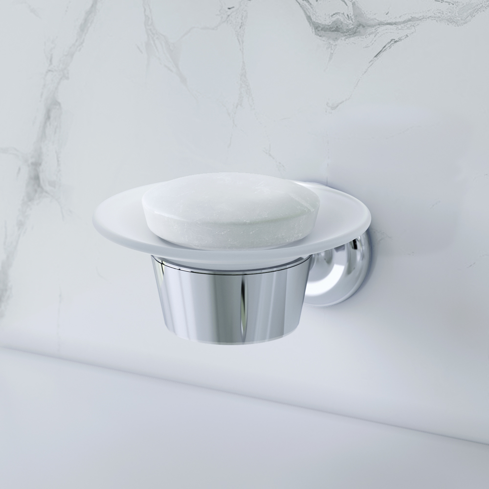 A8034200 Стеклянная мыльница с настенным держателем AM.PM Like