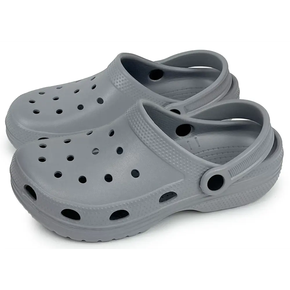 Сабо унисекс DILWIS размер 45, светло-серый 89414806 STLM-1564154