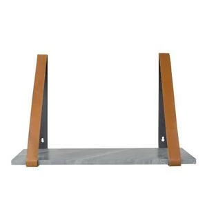 Полка подвесная Fad серая