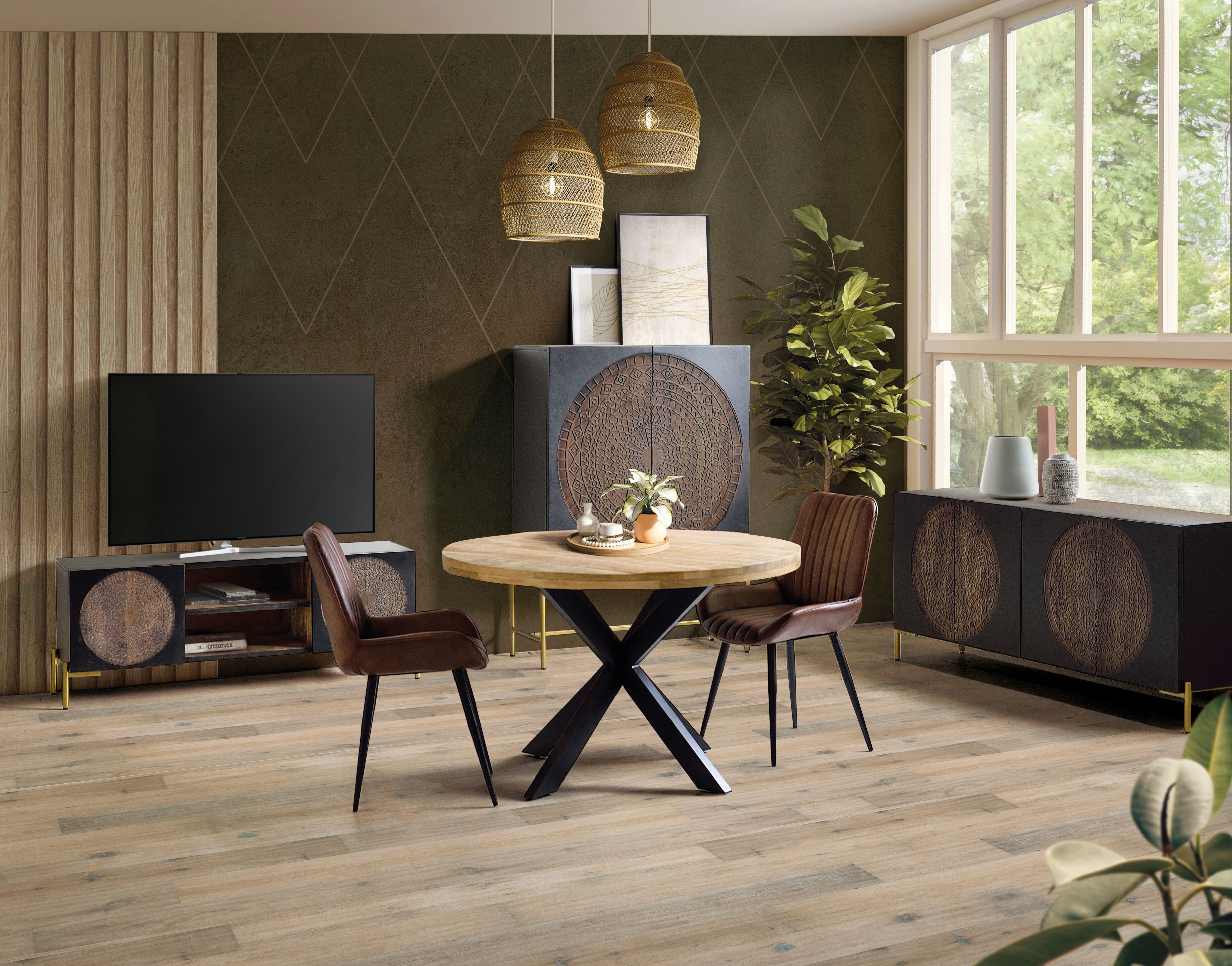 Манго Madia с распашными дверями Giner y Colomer Parìs ARCH-00082177 - Вид №4