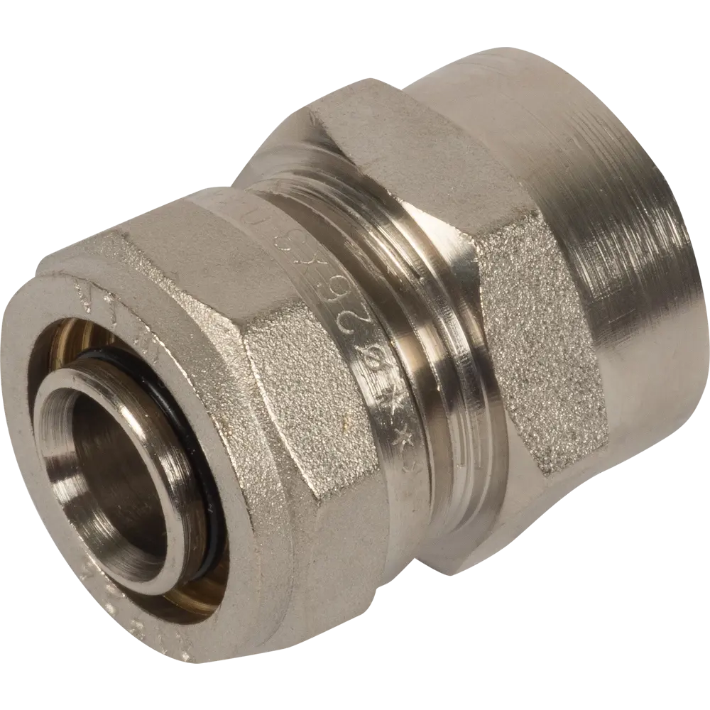 Переходник Valtec 1"x26 мм ВР никелированная латунь VTM.302 STLM-2096489