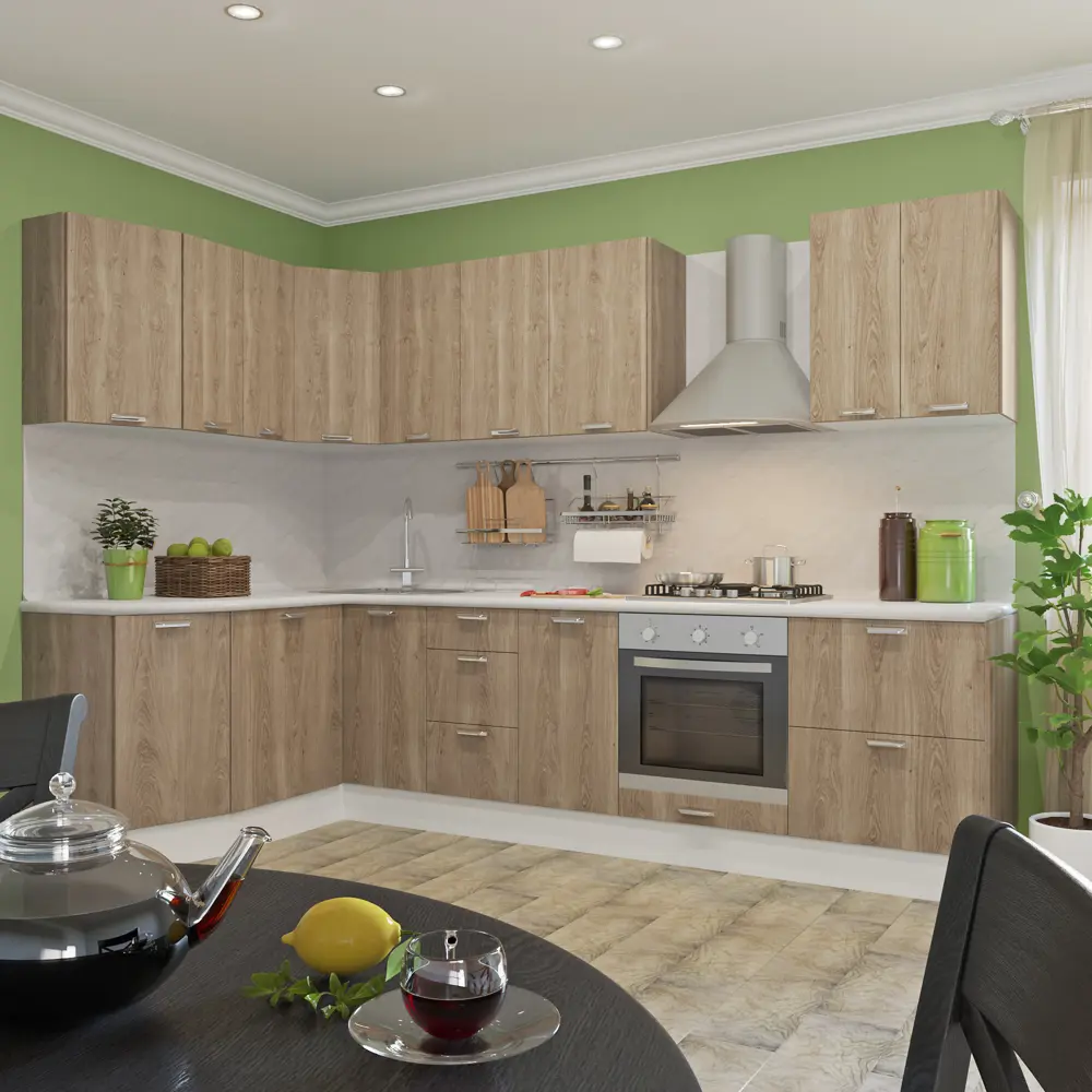 Дверь для шкафа Delinia «Вереск» 60x130 см, ЛДСП, цвет бежевый STLM-2040020 - Вид №2