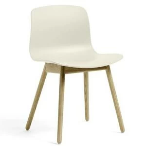Стул AAC12, кремовый с матовыми ножками