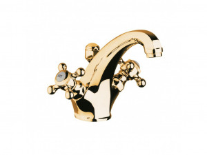 510104520 смеситель на умывальник DN 8 KLUDI 1926 позолоченный, 23 кар