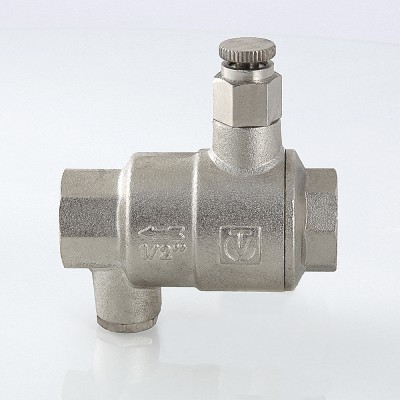 VT.171.N.04 Обратный клапан с дренажем и воздухоотводчиком Valtec 1/2"  - Вид №13