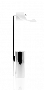 Держатель туалетной бумаги STRAIGHT 9 DECOR WALTHER Хром 508200