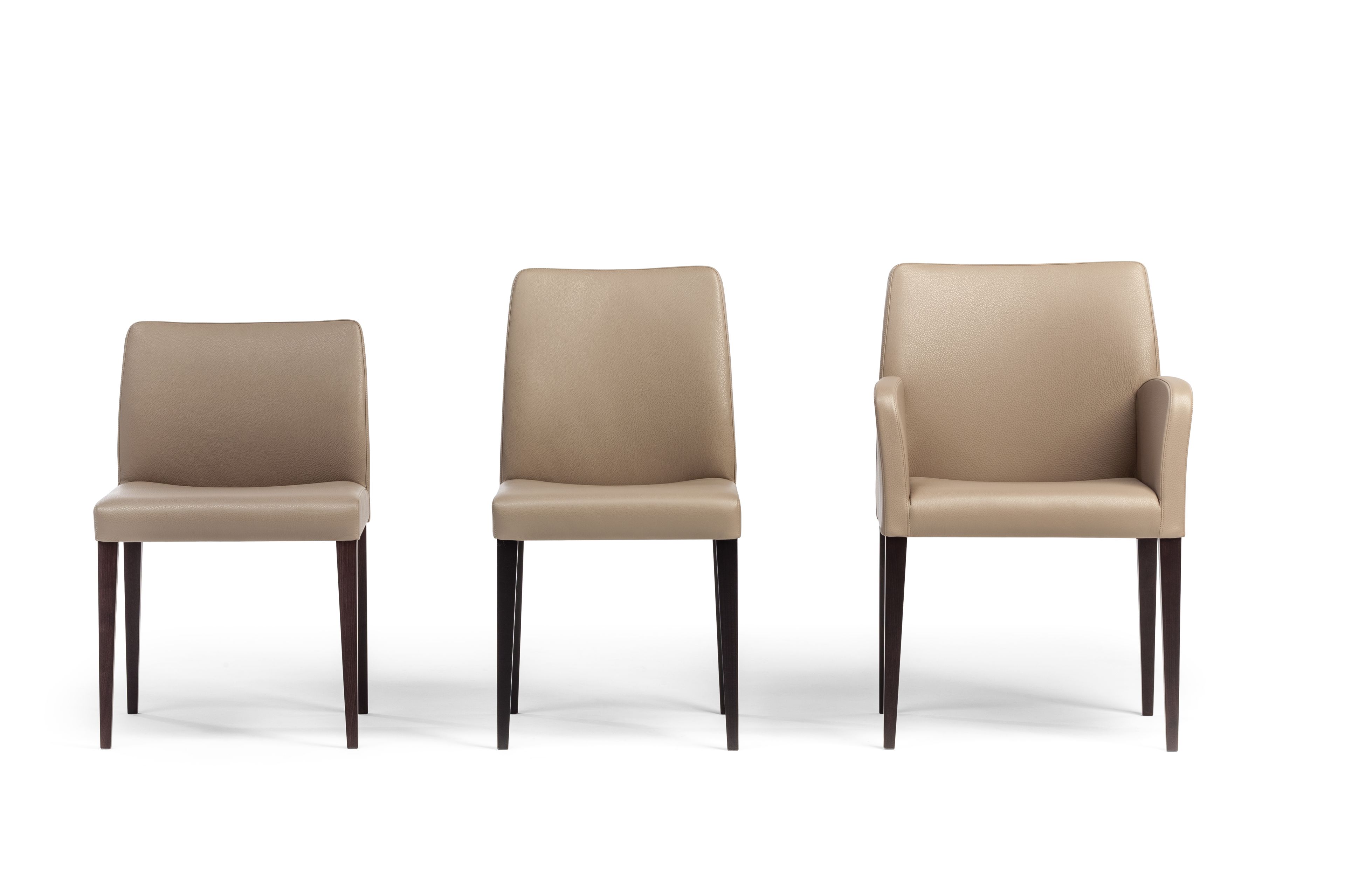 Кожаный стул с подлокотниками Poltrona Frau коллекция-столы и стулья ARCH-00058055 - Вид №4