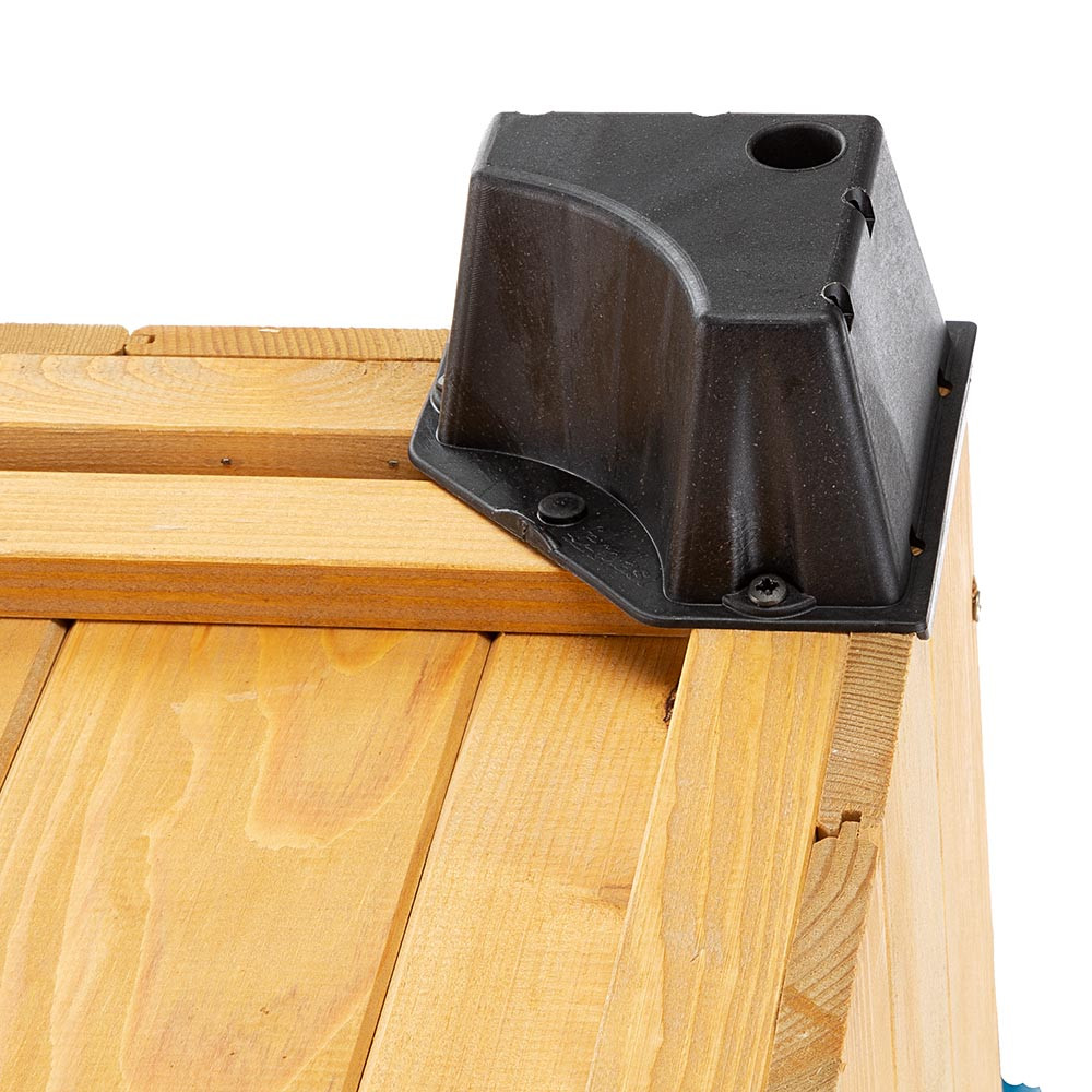 ПР0019184 Будка для собак Baita 60 деревянная,73,5х59х52,5см FERPLAST  - Вид №7