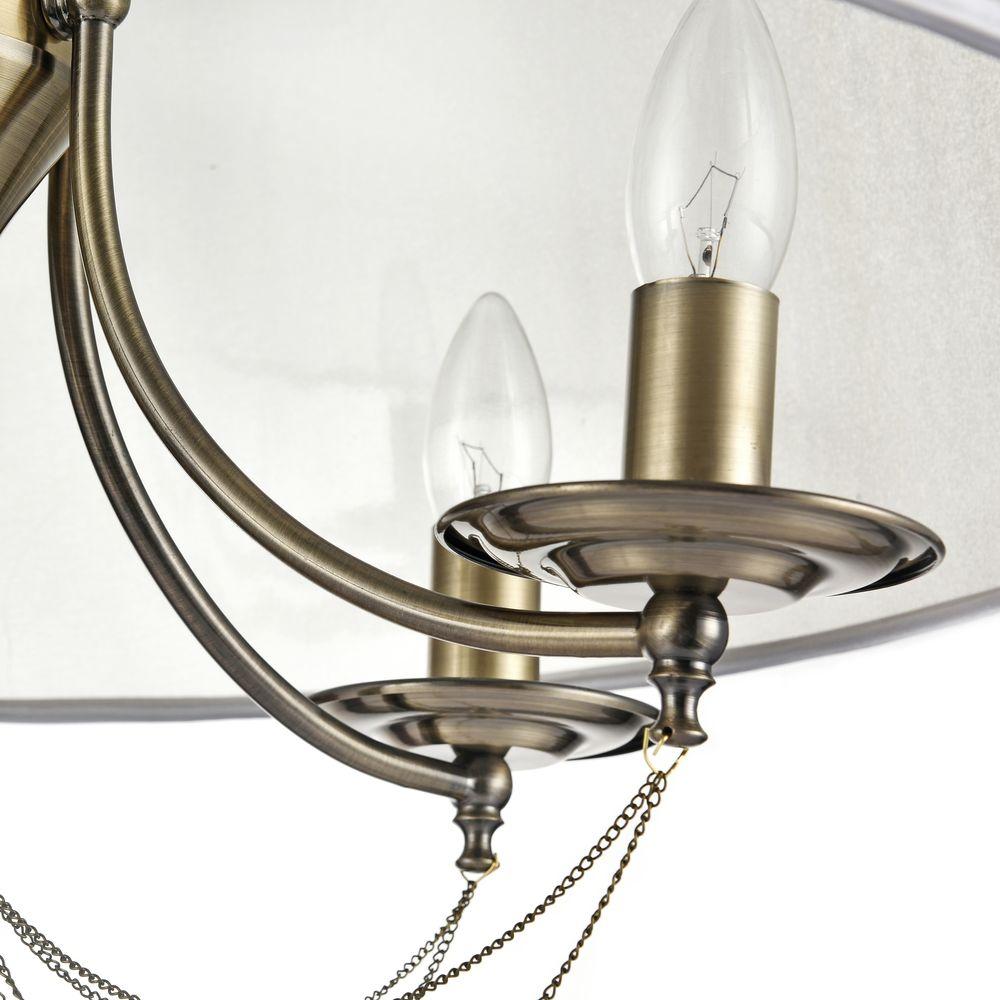 Подвесная люстра Freya Garcia FR2908-PL-05C-BZ FREYA GARCIA 186733 Белый  - Вид №1