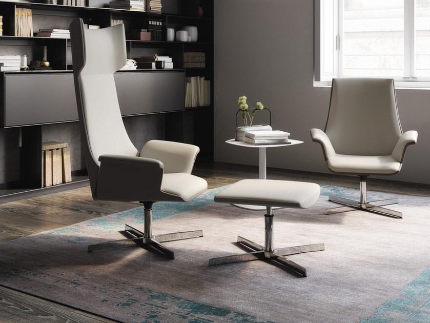 Arte & D Кресло руководителя с 4-мя спицами и средней спинкой Maxima C8053 b - Вид №2