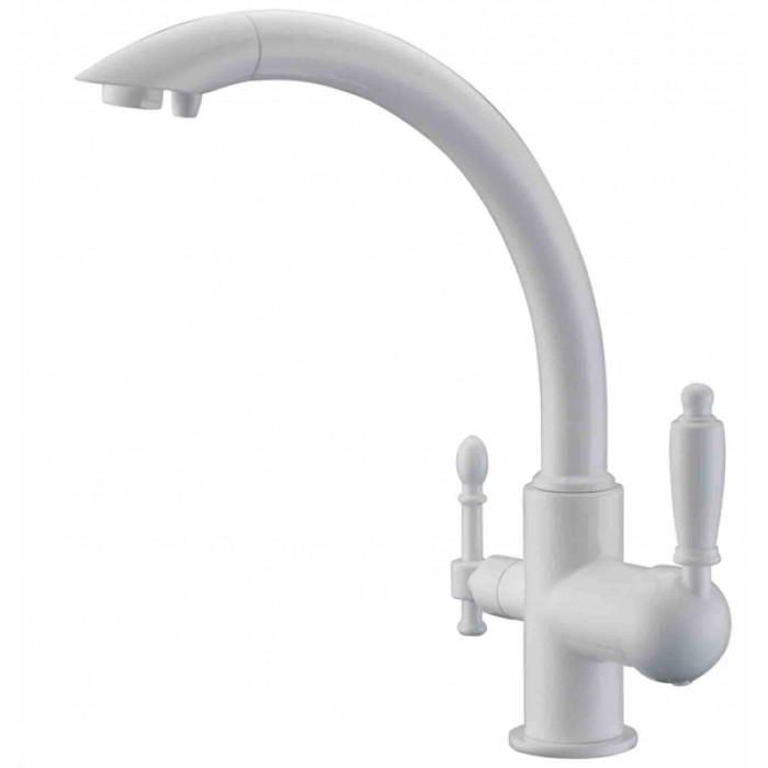 Zorg ZR 314 YF-33 White Смеситель для кухни Zorg 325х230 мм  - Вид №1